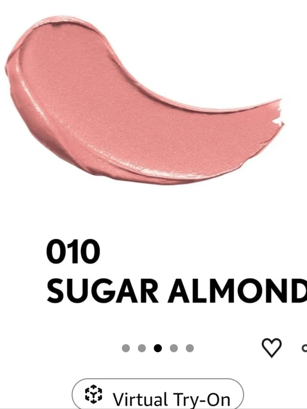 COVERGIRL Continuous Color Lipstick — Sugar Almond (Pink Beige Shimmer) NIOB